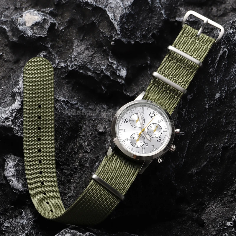 18 مللي متر 19 مللي متر 20 مللي متر 22 مللي متر النايلون حزام (استيك) ساعة مضلع حزام لهواوي ساعة GT3/4/5 ل Seiko ل أوميغا مضفر سوار معصمه الرياضة