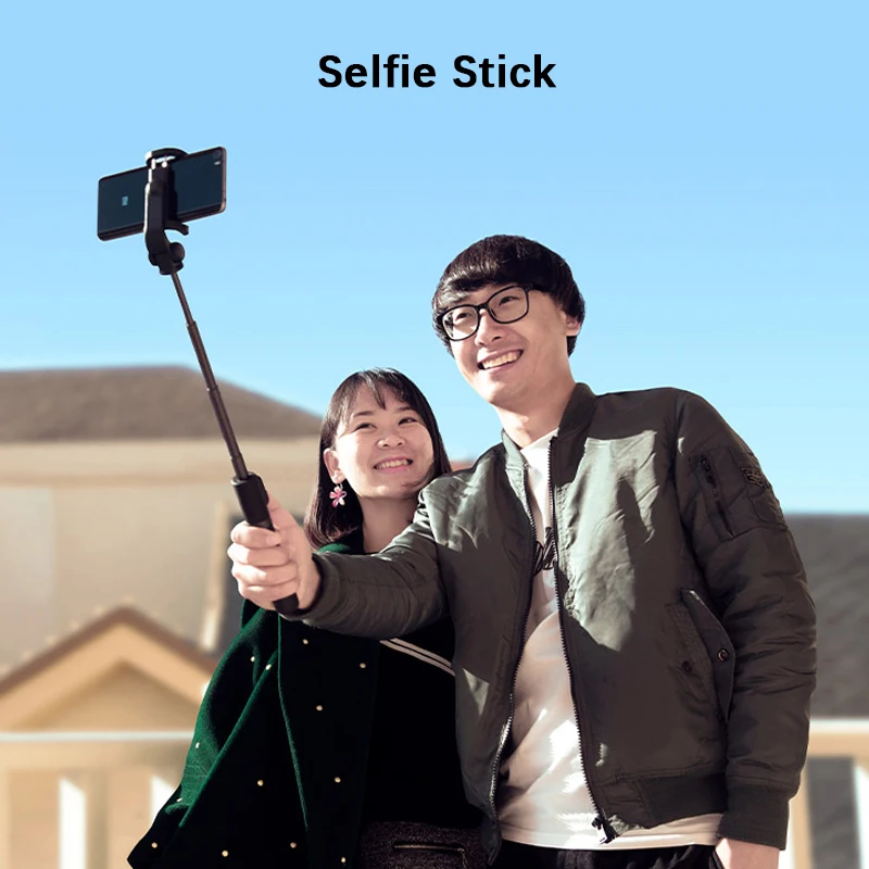 Imagem -02 - Xiaomi-mi Selfie Stick Tripé com Bluetooth Remote Extensível 360 ° Zoom Rotativo Suporte para Ios e Android Phone