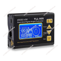 TLL-90S Super High Precision Angle Meter 0.005 Professional Dual-axis Digital Laser Level Inclinometer with LCD Display