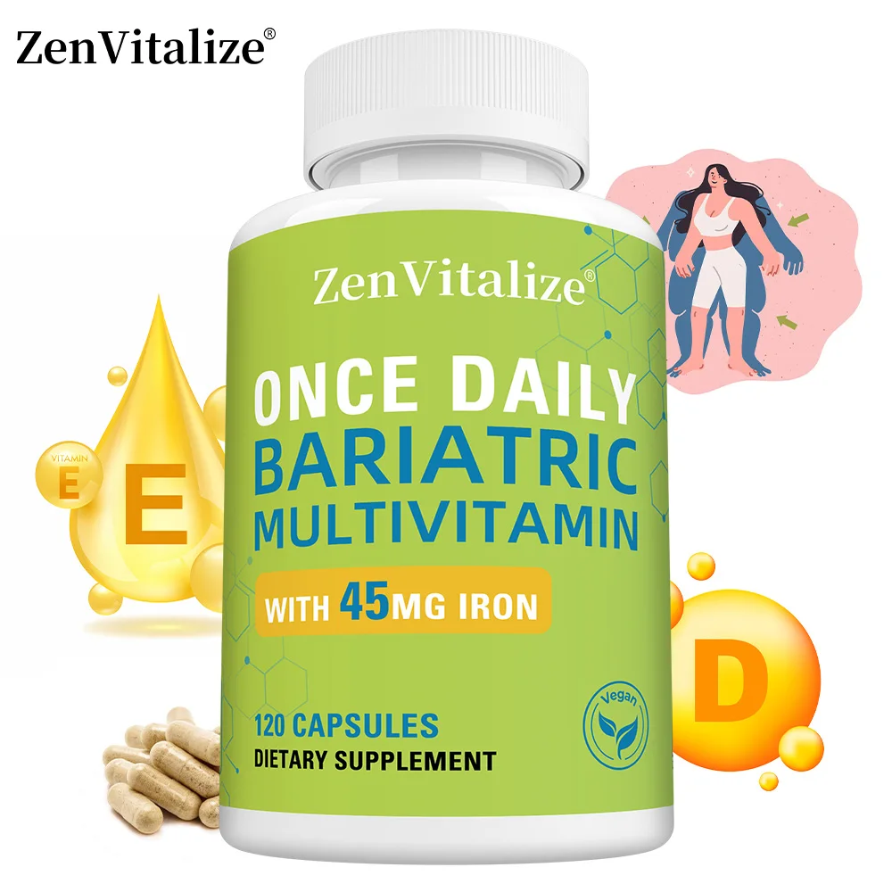 

Мультивитамин ZenVitalize с железом 45 мг — одна ежедневная капсула, для мужчин и женщин, сжигает жир и способствует метаболизму, повышает иммунитет