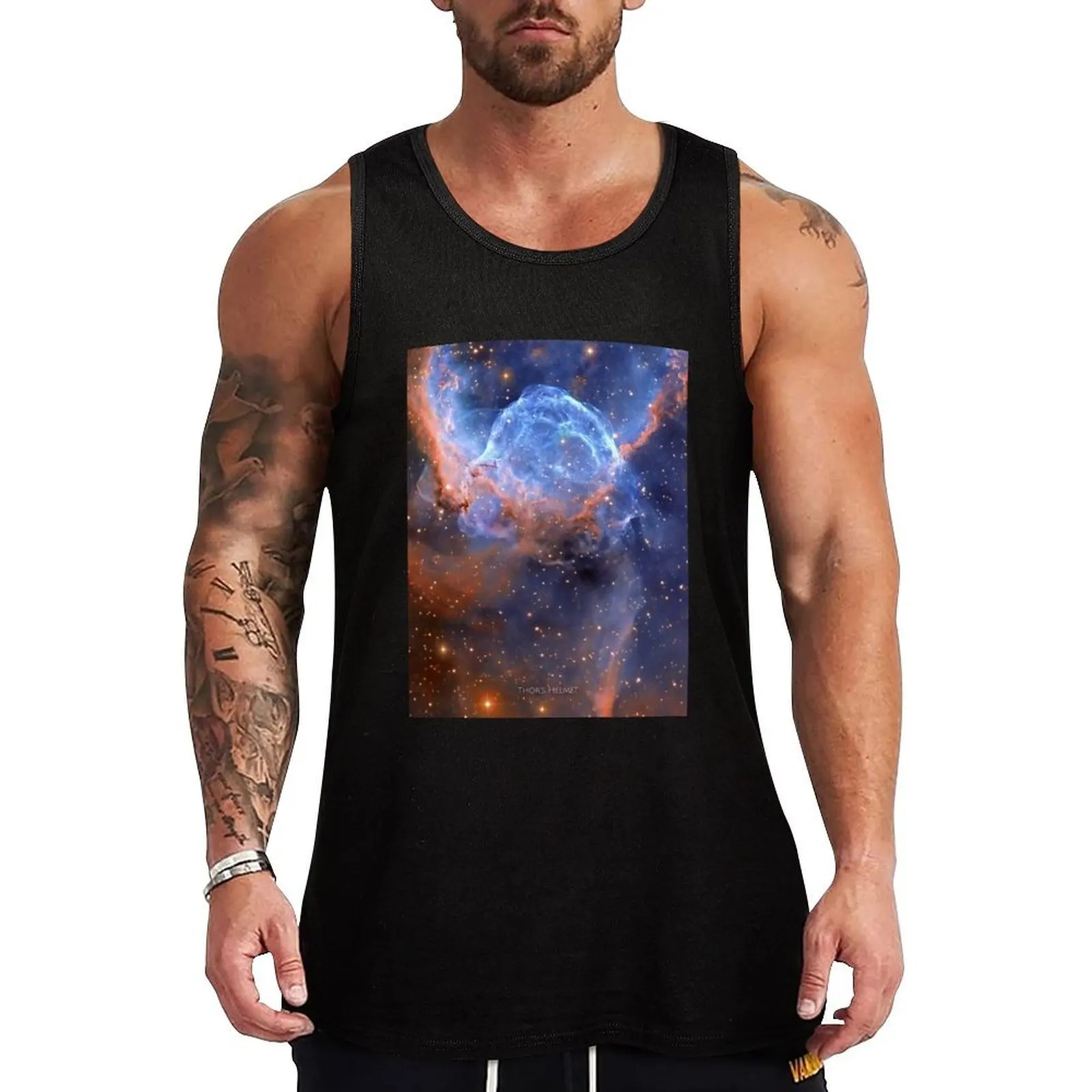 

Thor's Helmet Nebula HD! Tank Top Active Athletic Tank Top Quick Dry Sleeveless Shirt