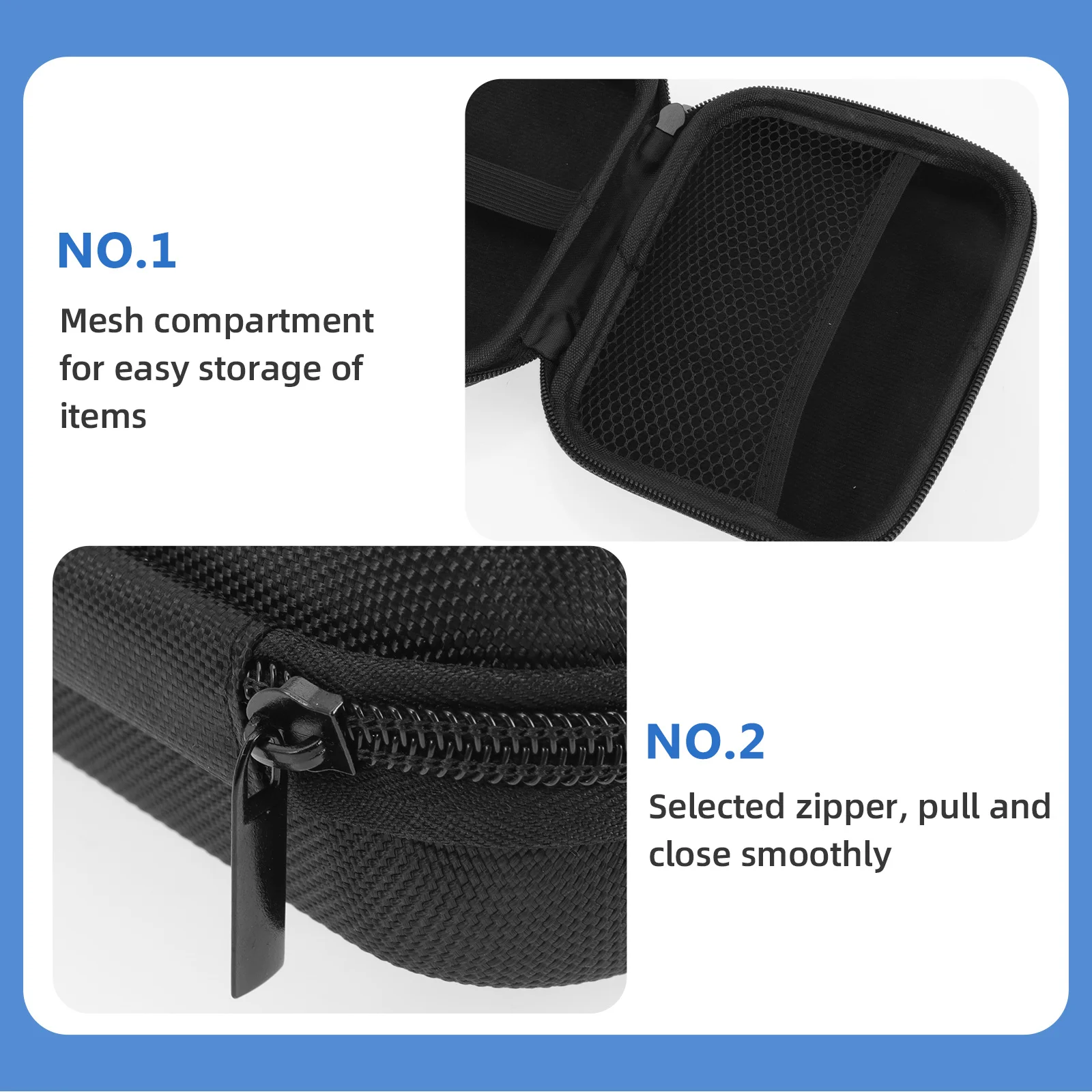 

Portable Electronic Storage Bag Oxford Cloth Earphone Organizer Travel Accessories Cable Pouch Compact Organizer Case
