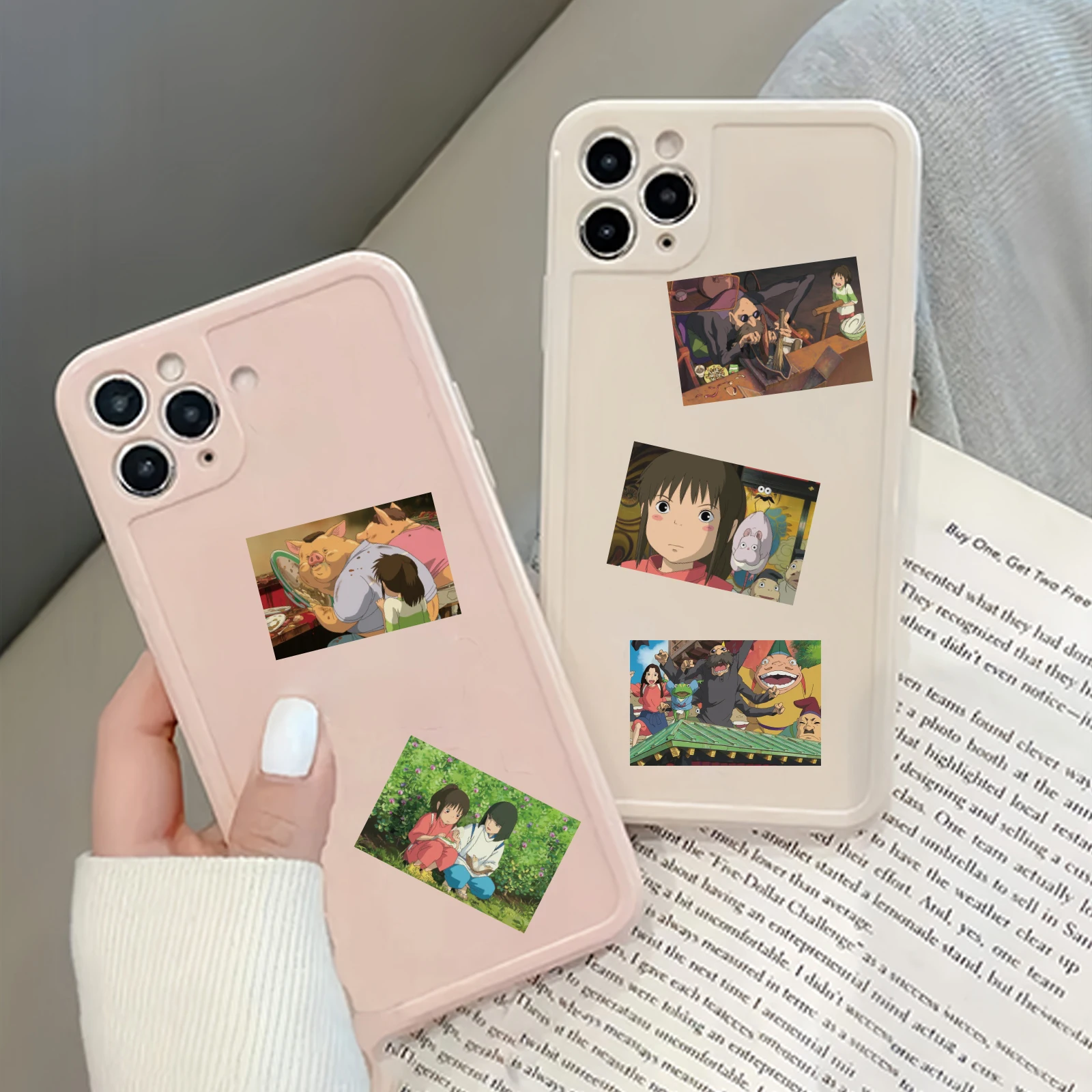 30pcs Spirited Away Cartoon Character Stickers for Notebooks, Water Bottles, Suitcases and Phone Cases, Envelopes, Pen Cases image 4