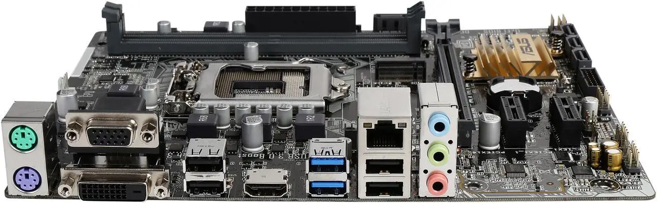 NEW ASUS H110M-A M2 LGA1151 pin desktop computer motherboard M-ATX small board support DDR4(No Reatail box))