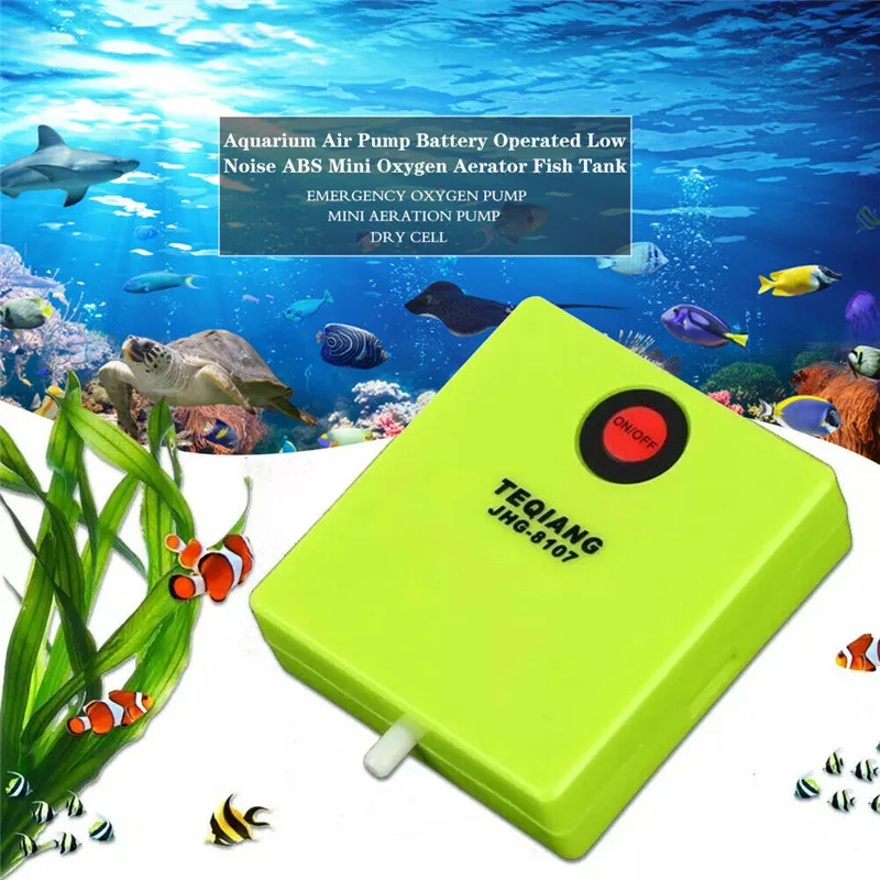 

1pc Mini Fish Tank Oxygenation Pump Durable Fish Tank Oxygenator Plastic Noise Free Oxygenation Pump Gardening Accessories