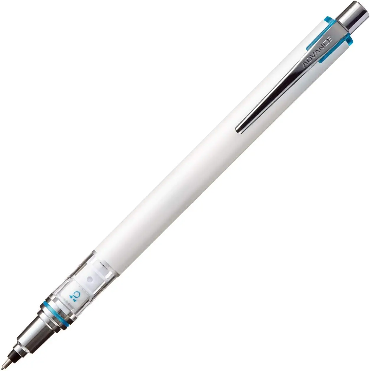 

Mechanical Pencil 0.7mm, Auto Lead Rotation, White