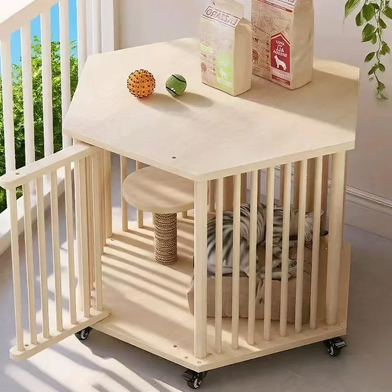 Cat villa solid wood cat cage household indoor nest oversized removable wholesale