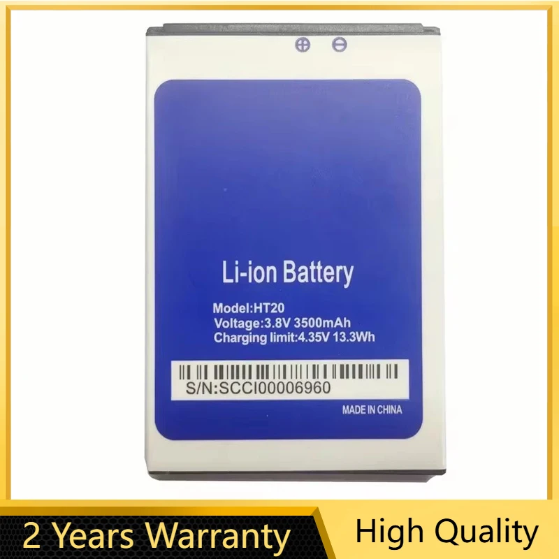 

Replacement Battery For HOMTOM HT20, 3500mAh, With Track Code