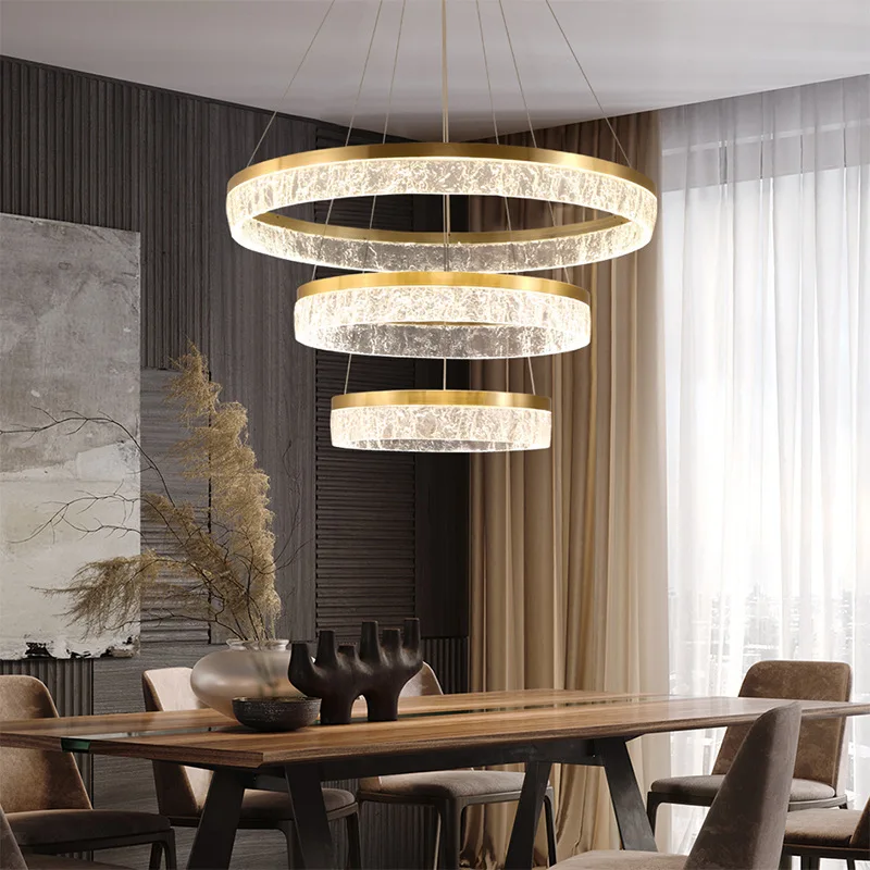 

Luxury LED Crystal Chandelier for Living Room Modern Bedroom Cristal Hanging Lamp Gold Indoor Home Decoration Light Fixtures