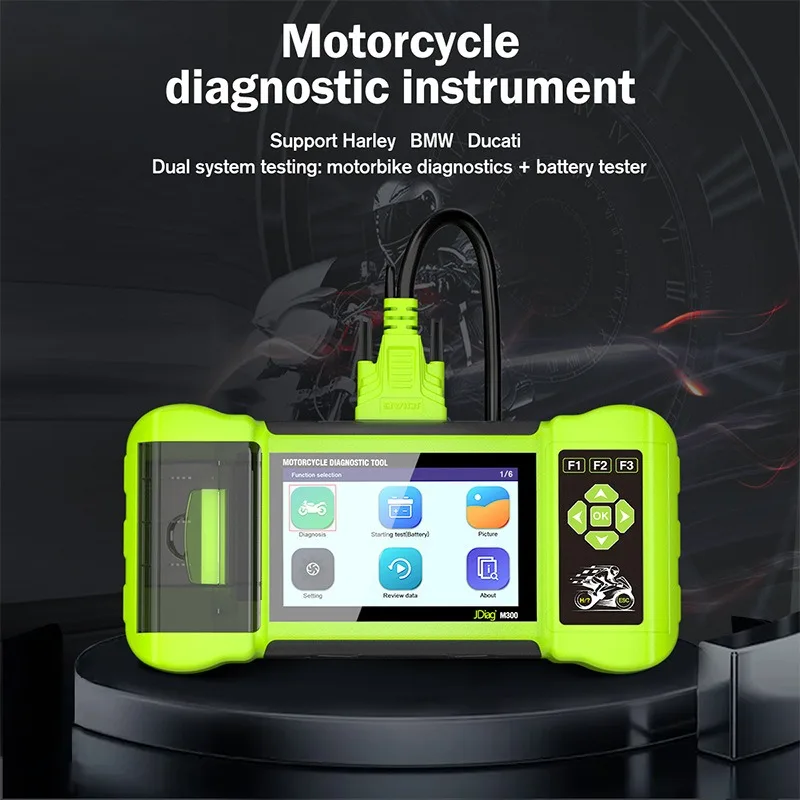 M300 Detector Handheld Diagnostic Instrument for Halley Ducati BMW Intelligent Heavy Duty Locomotive