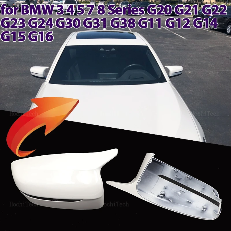 

Mirror Cover M Style Car Side Rearview Mirror Cover Cap Trim For BMW G11 G12 G14 G15 G16 G22 G23 G24 G30 G31 G38 G20 G28