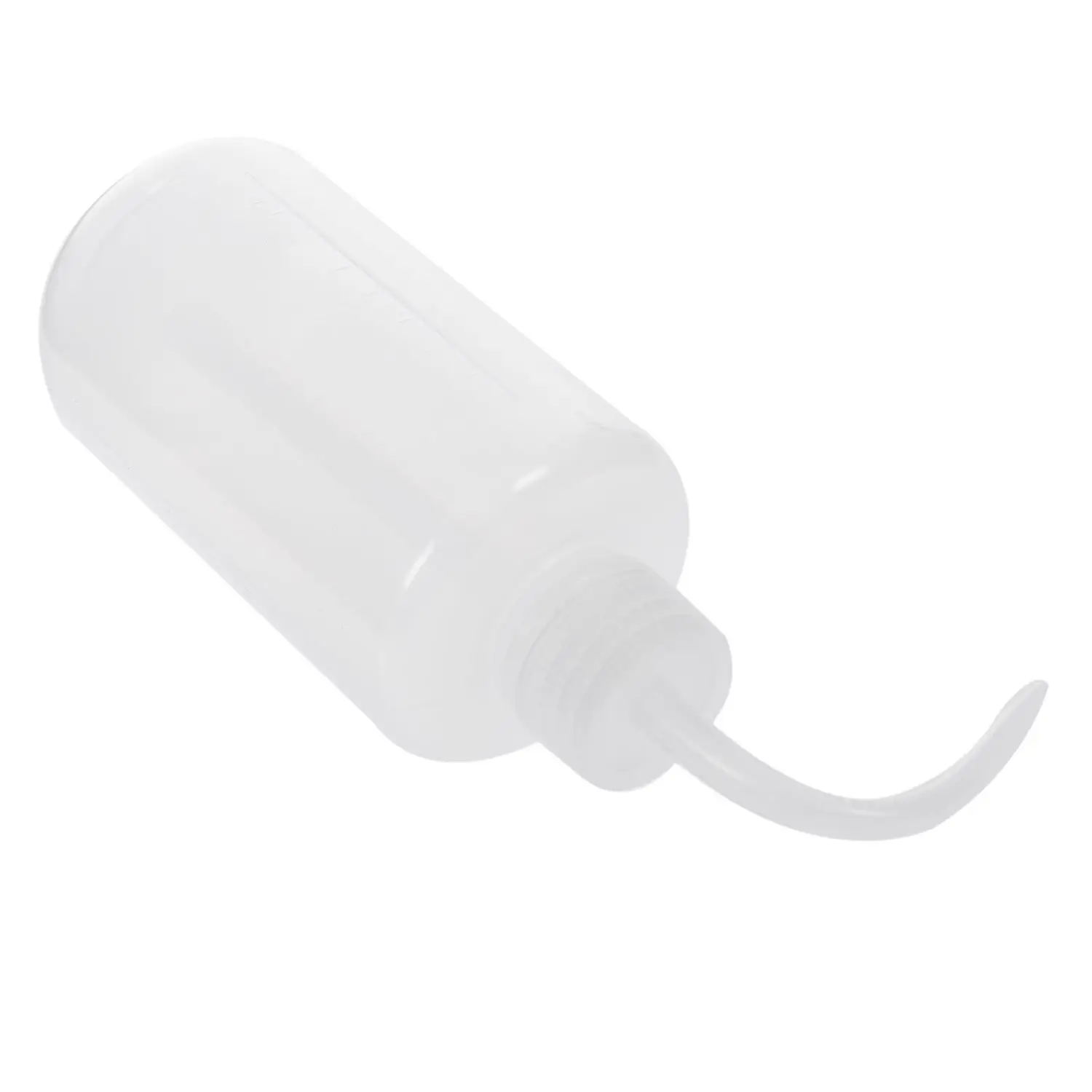 A74E-500Ml 90 Degree Angle Tip Oil Liquid Holder Squeeze Bottle Clear White