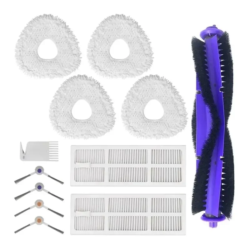 ABRG-Main Brush Side Brush HEPA Filter For Narwal Freo J3 Vacuum Cleaner Replacement Part Accessories Kit