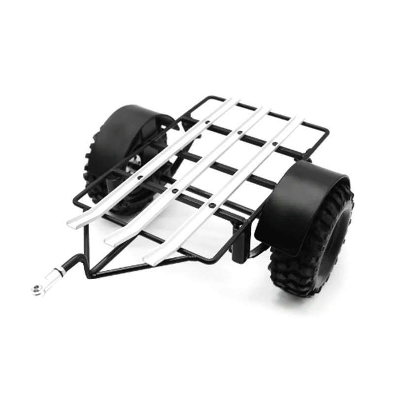 MACH-RC4WD SCX10 D90 1/10 ロッククローラートラックトレイル TRX-4 TRX4 軸 RC トレーラーホッパーフレームシミュレーション