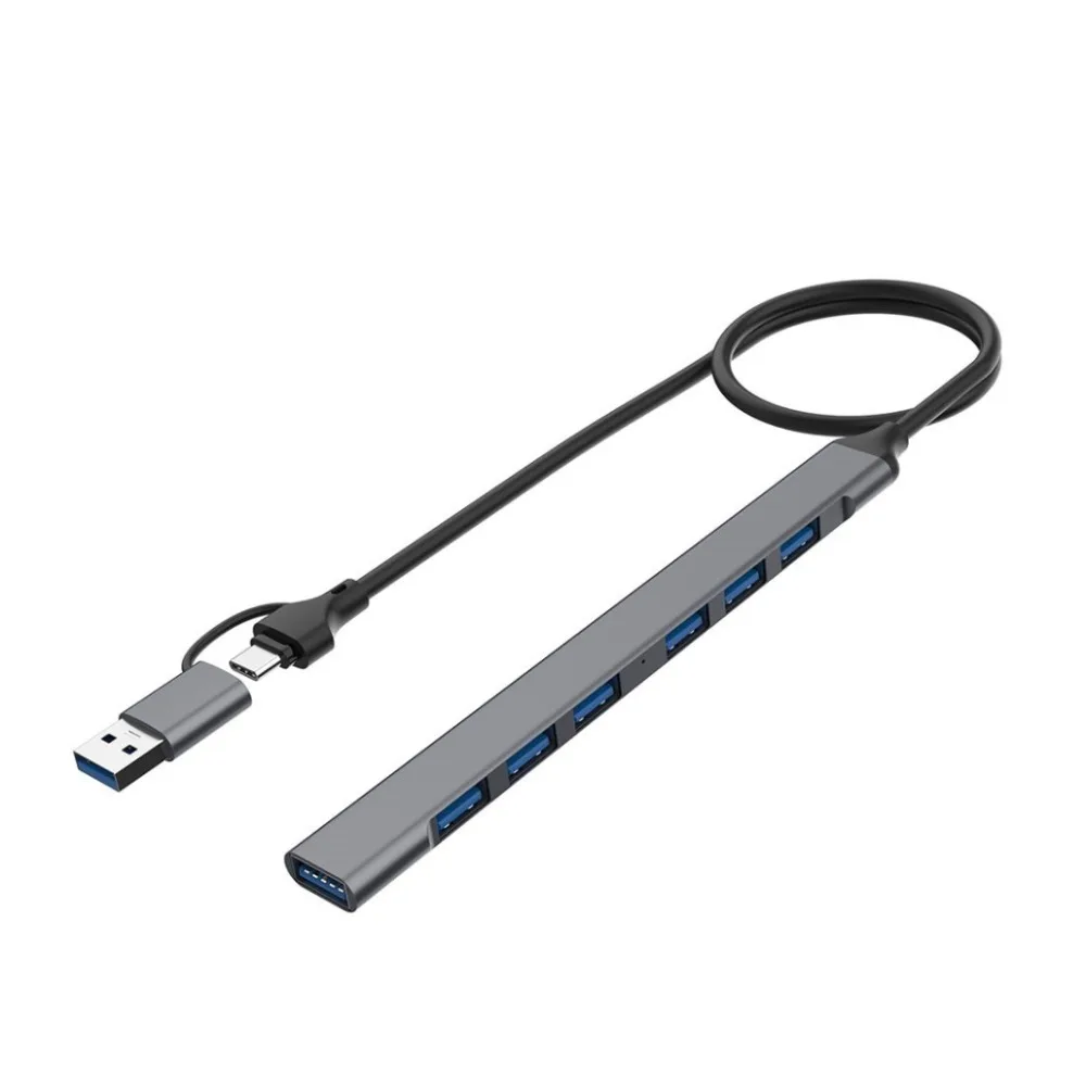 Док-станция USB 3.0 Type-c, 7 портов, USB Type-C