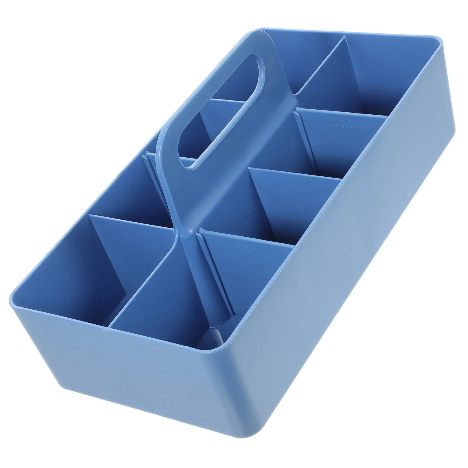 

Desktop Compartment Organizer Storage Box for Markers Watercolor Pens Supplies Holder Handheld Storage Box