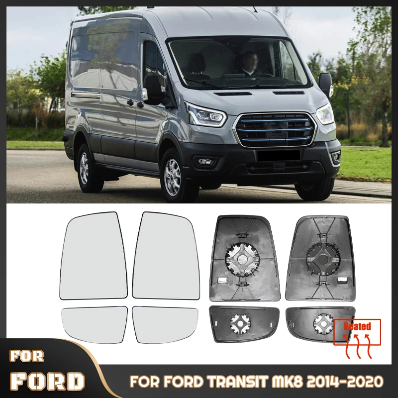 

Левое/правое боковое зеркало заднего вида, стекло нижнего и выпуклого для Ford Transit MK8 150 250 350 2015 2016 2017 2018 2019 1855102