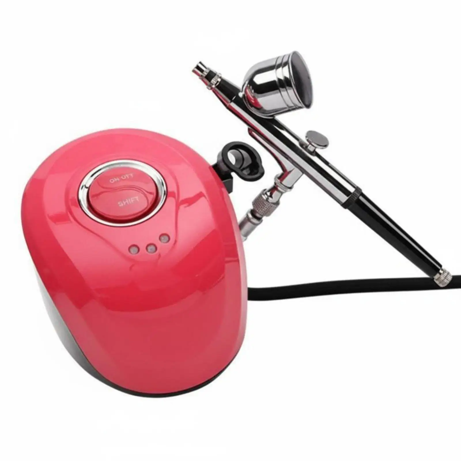 Spray Painting Tool and Air Supply Unit Set 3-Speed Adjustment Portable Spray Painting Tool Kit Two-Stagecontrol Control