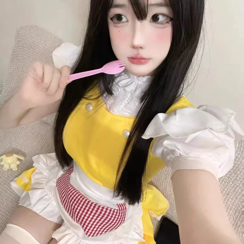 

FC6Halloween New Cosplay Costume Christmas Coffee Shop Comic Show Cute Maid Costume Anime Cartoon Costume Stage Cosplay Cos@FC8！