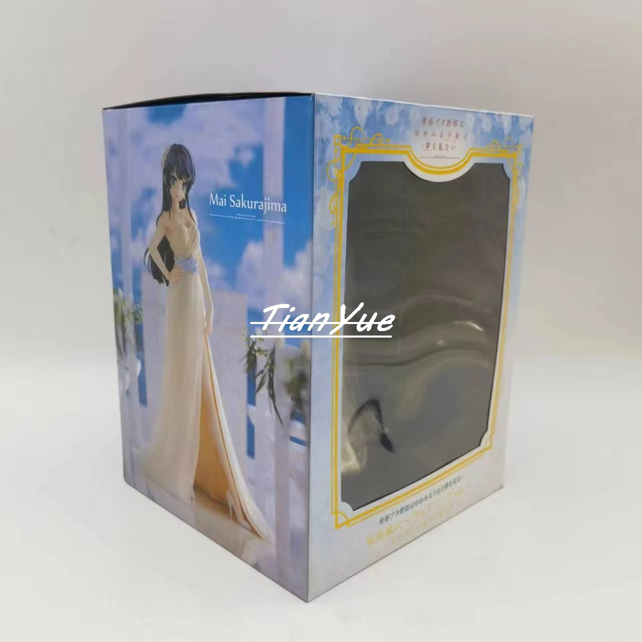 Anime Sakurajima Mai Wedding Dress Ver. Figure PVC Collectible Model Toy 23cm