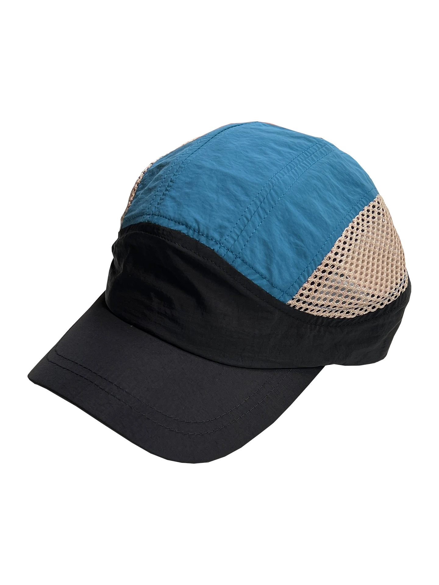 قبعة مطابقة الألوان الرجعية الصيف التجفيف السريع شبكة تنفس قبعة رياضية للرجال والنساء قبعة بيسبول متعددة الاستخدامات عادية