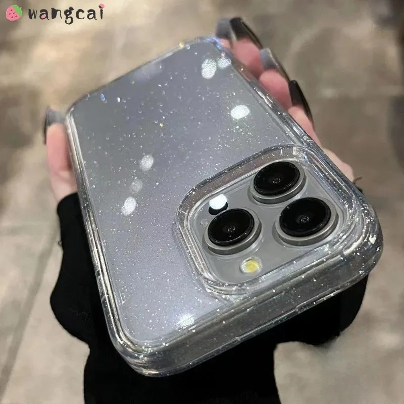 For Redmi 14C 13 13C 13R 12 12C 11A 10 Prime 10C 9T 9 9A 9C 9i 5G 4G Phone Case Glitter Shining Clear Luxury Soft Cover