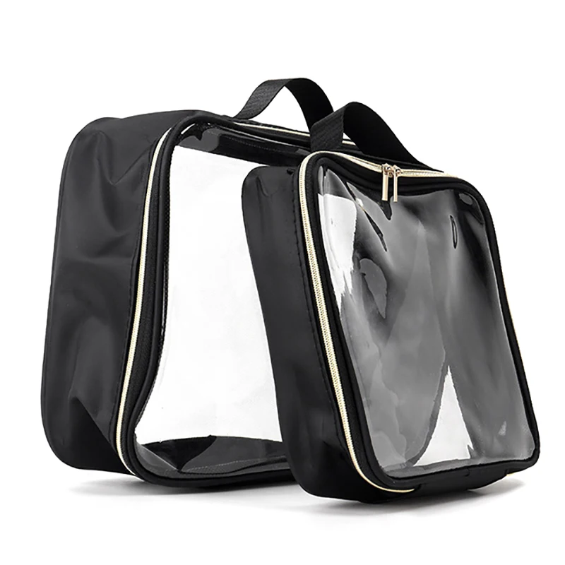 Large Capacity Cosmetic Organizer Beauty Women Case Portable Travel Wash Bag Female Transparent Waterproof Makeup Storage Pouch