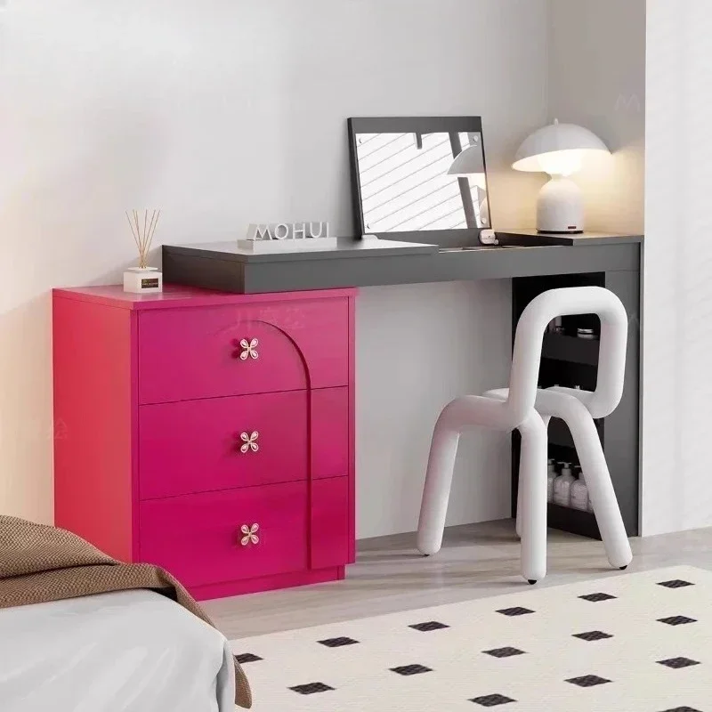 

Simple Nordic Vanity Table Dest Storage Decor Solid Wood Makeup Vanity Desk Bedroom Modern Coiffeuse De Chambre Furniture Home