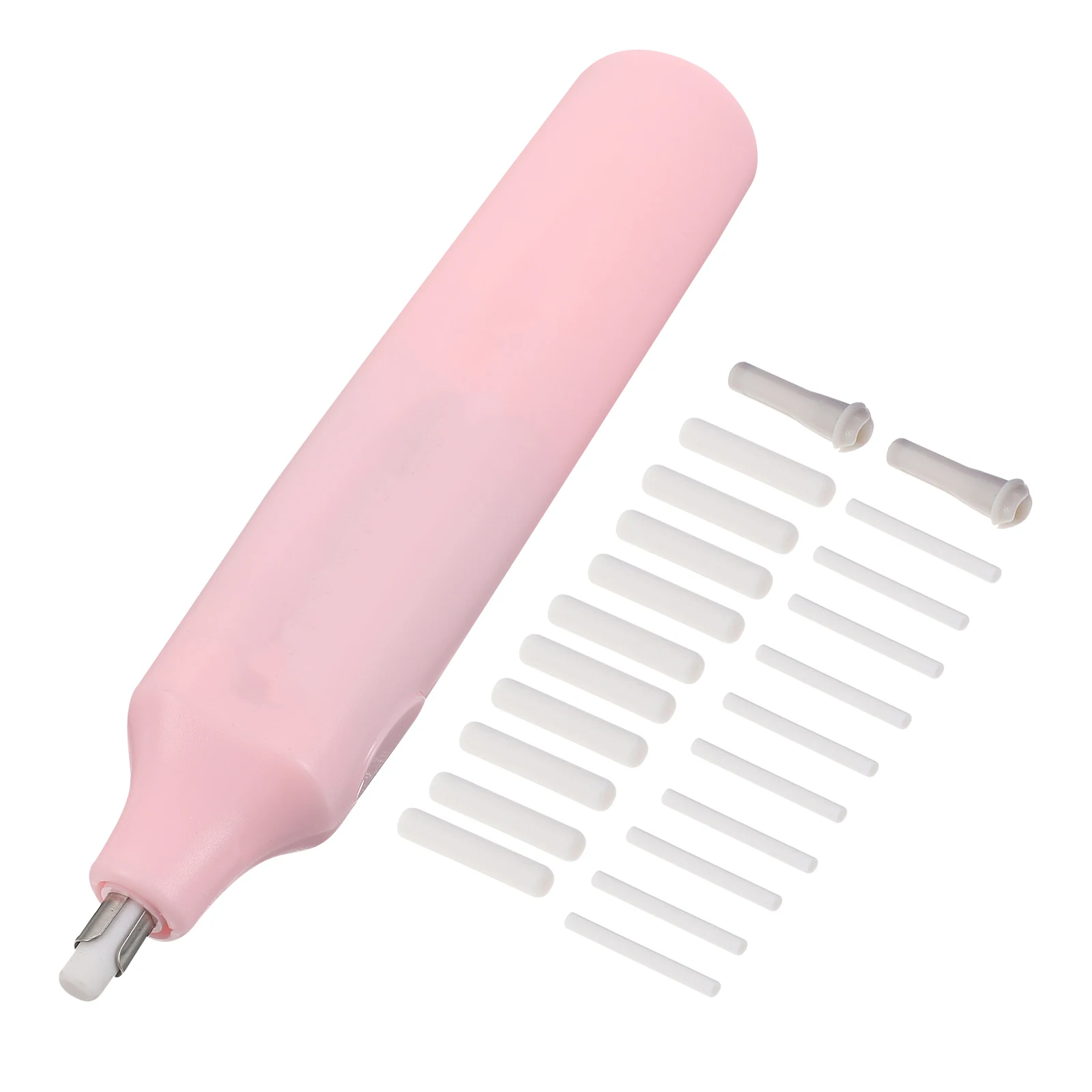 1 ensemble 1 ensemble gomme électrique pour les étudiants gommes scolaires portables outil d'effacement du crayon gommes décoratives de dessin animé dessin peinture