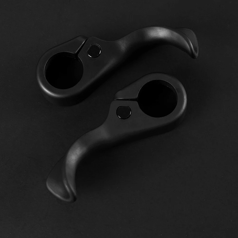 

1 Pair Mountain Handlebars Ergonomic Handle Grips Durable Plastic Cycling Handlebar Ends Compact Easy Install Handlebar For Road