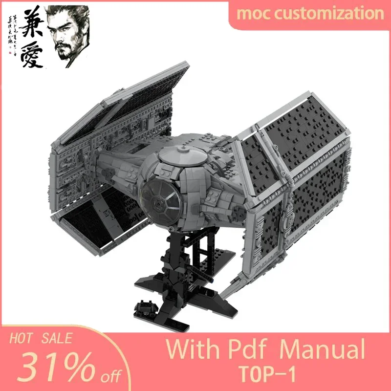 

3742 шт. TIE перехватки защитник MOC строительные блоки императорский флот император Royal Guard Fighter DIY кирпич космическая коллекция игрушек