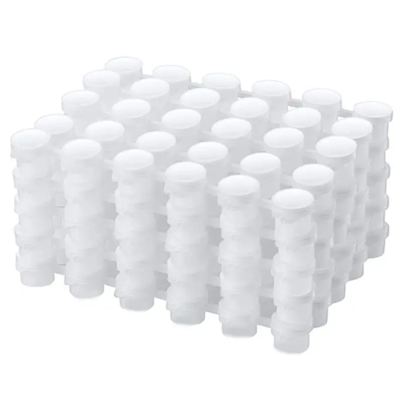 

A67P-100 Piece Pigment Box Empty Paint Cans Clear Storage Paint Containers Mini Painting Cup Jar 5Ml