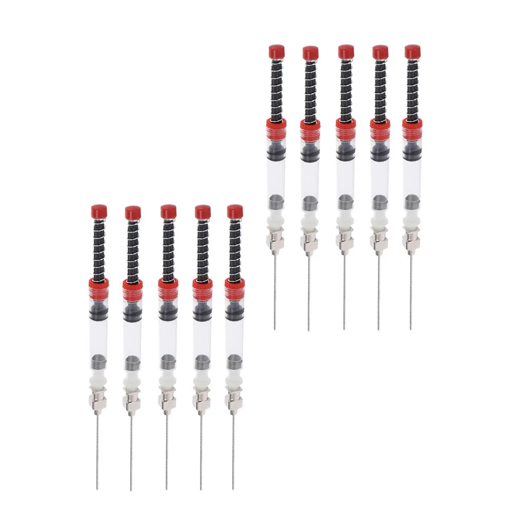 10 Uds pluma estilográfica secante inyector absorbente de tinta asistente de relleno suministros de papelería de plástico herramienta relleno auxiliar