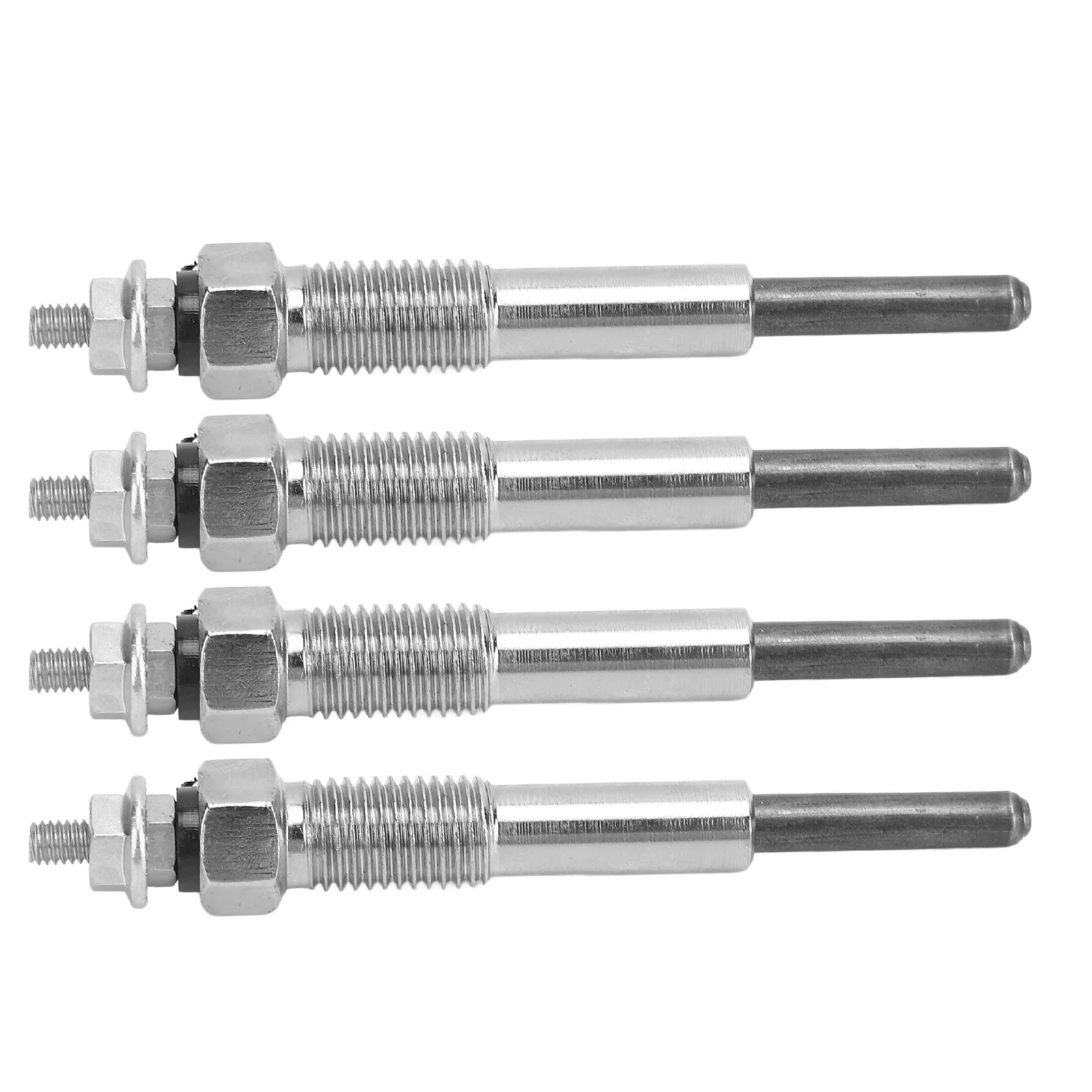 4PCS Auto Diesel Heater Glow Plug 9825119780 Replacement for ISUZU C240 C190 C201 C221 4BA1 D500 4FA1 Engine 12V view 2