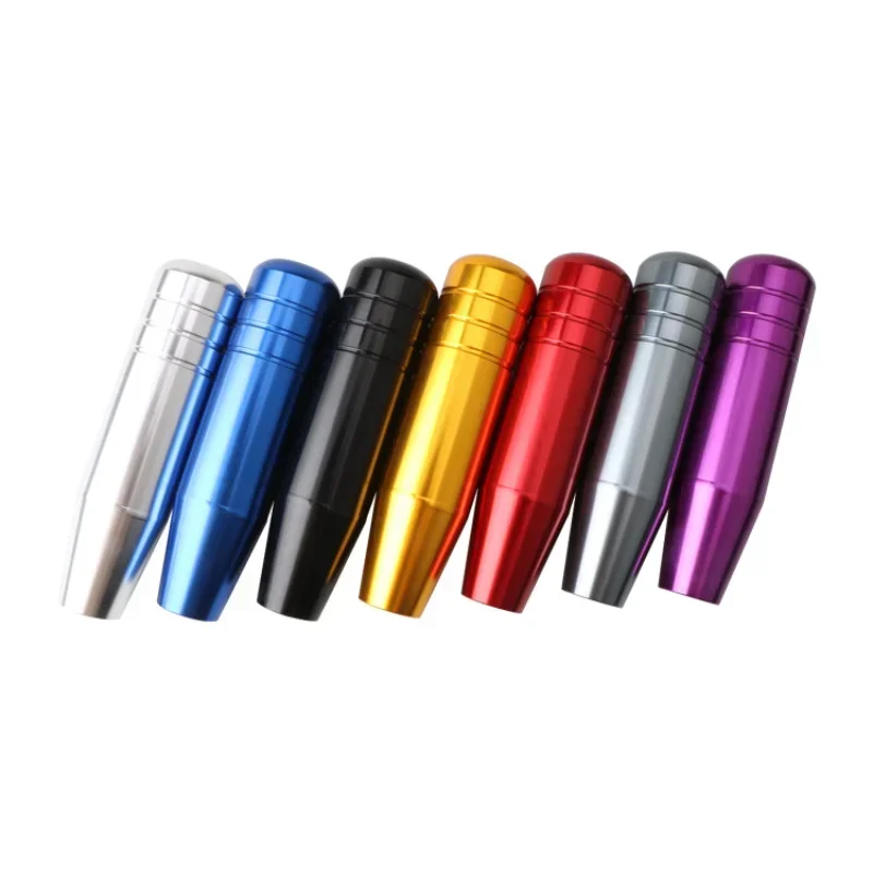 Auto Universal modifizierte Metall Getriebe kopf manuelle Universal Zahnräder Hebel Griff Auto Interieur personal isierte Metall Getriebe kopf