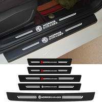 Car Door Sill Protector Stickers Rear Trunk Bumper Guard Decals for MG Logo ZS GS HS 3 5 6 7 Gundam 350 Parts ZST GT Accessories