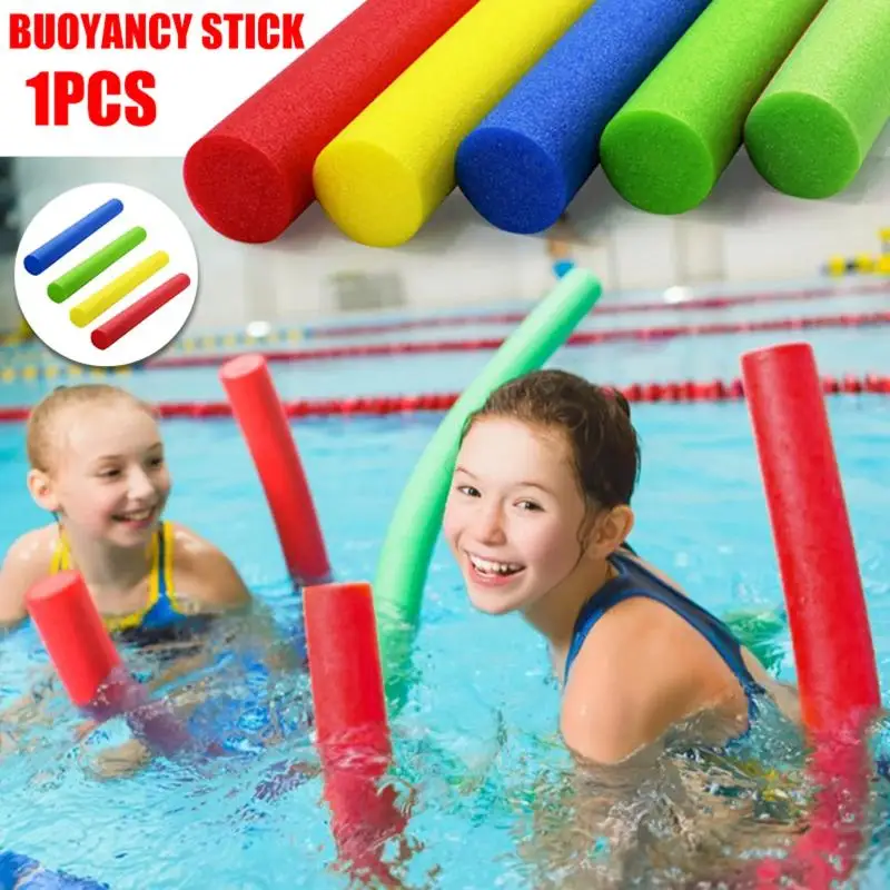 65x1500/75x1500Swimming Pool Foam Noodle Float Aid Swim Noodles Ring Buoyancy Stick Random Color