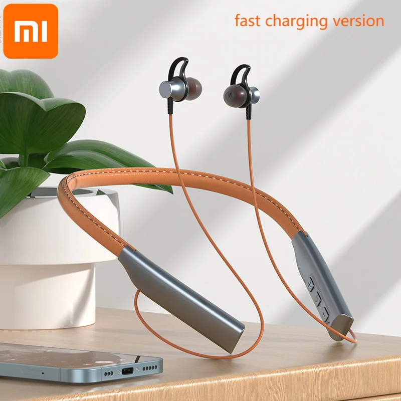 Xiaomi Mijia Wireless Bluetooth Headphone TWS Headset Hanging Neck Sport Noise Reduction Earphones with Microphone for Game