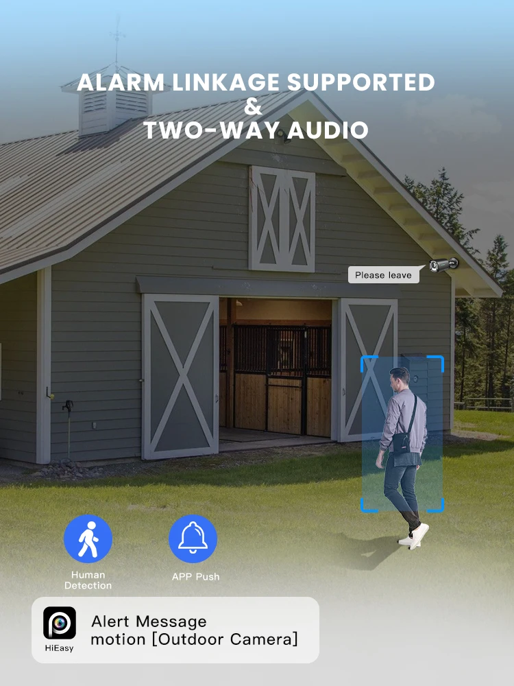 C 4CH 5MP 25fps POE Kit نظام التعرف على الوجه الأمن مراقبة الصوت فيديو HiEasy G.Craftsman #5