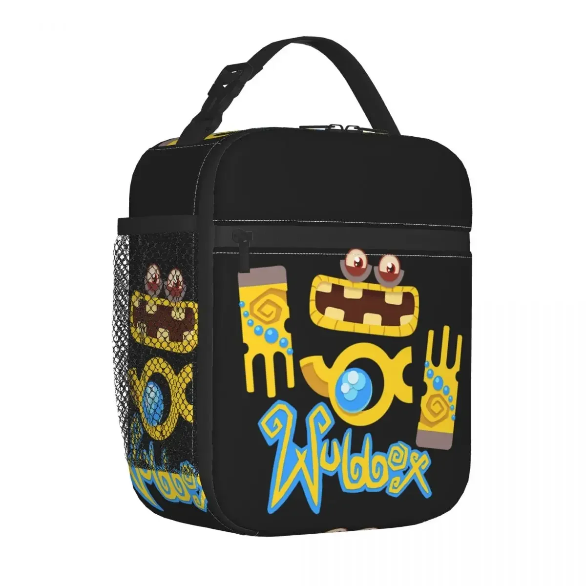 

My S-Singings Monsters Lunch Bag For Girls Video Game Lunch Box Picnic Zipper Tote Food Bags Oxford Graphic Design Cooler Bag