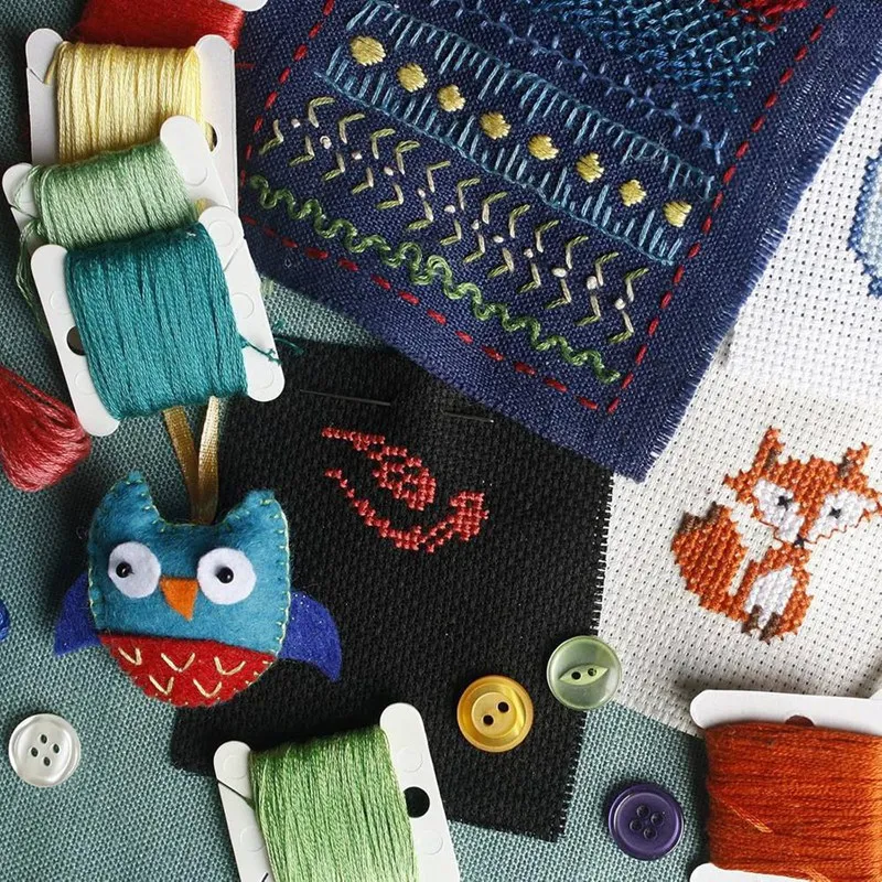 300Pcs Embroidery Floss Bobbin, Embroidery Floss Organizer,Plastic Embroidery Thread Card For Thread Holder Sewing