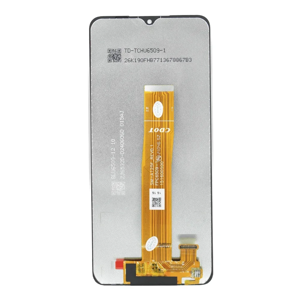 New Tested LCD for Samsung Galaxy A12 A125F LCD Display Touch Screen Digitizer Assembly for Samsung A12 A125F A125M LCD Display image 2
