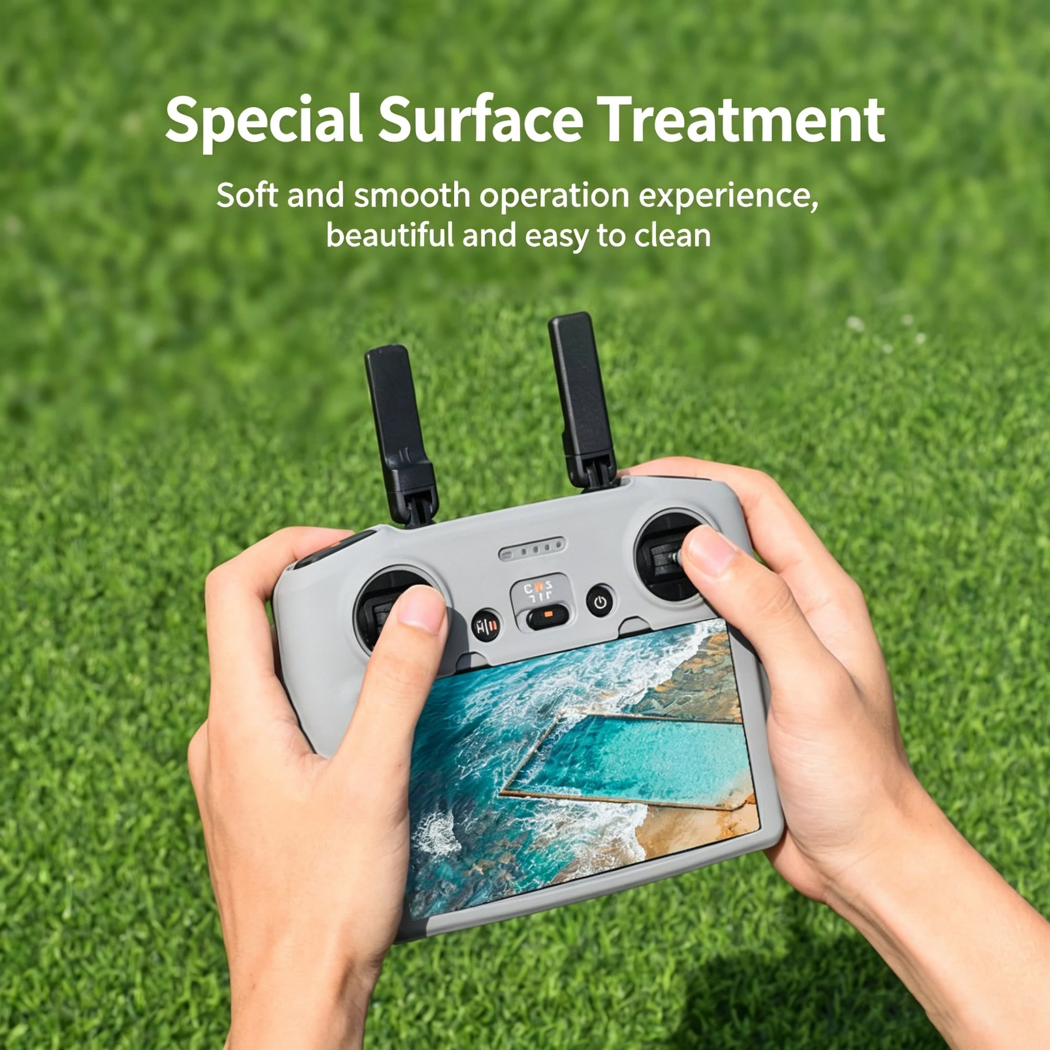 Новая модель силиконового чехл – обзор и цена Drone Controller Screen