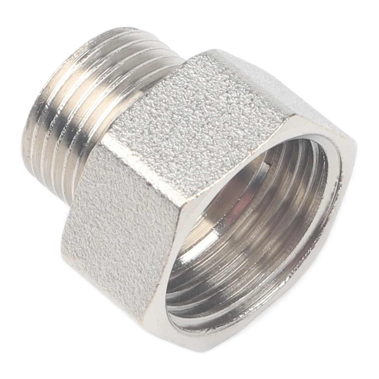 Copper adapter with 38 male and 12 female thread for plumbing connections in For bathroom kitchen with gasket seal