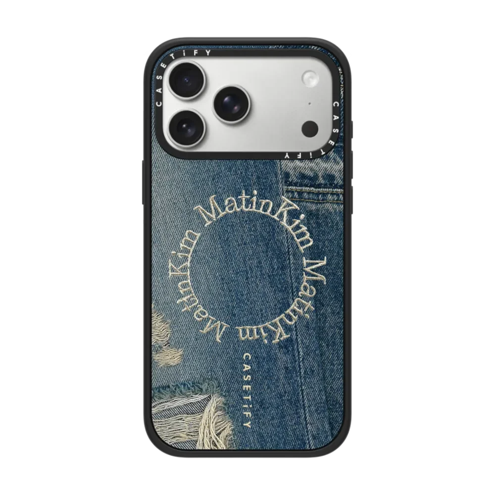 CASETiFY Matin Kim Denim Series Magnetic Drop-proof Case for