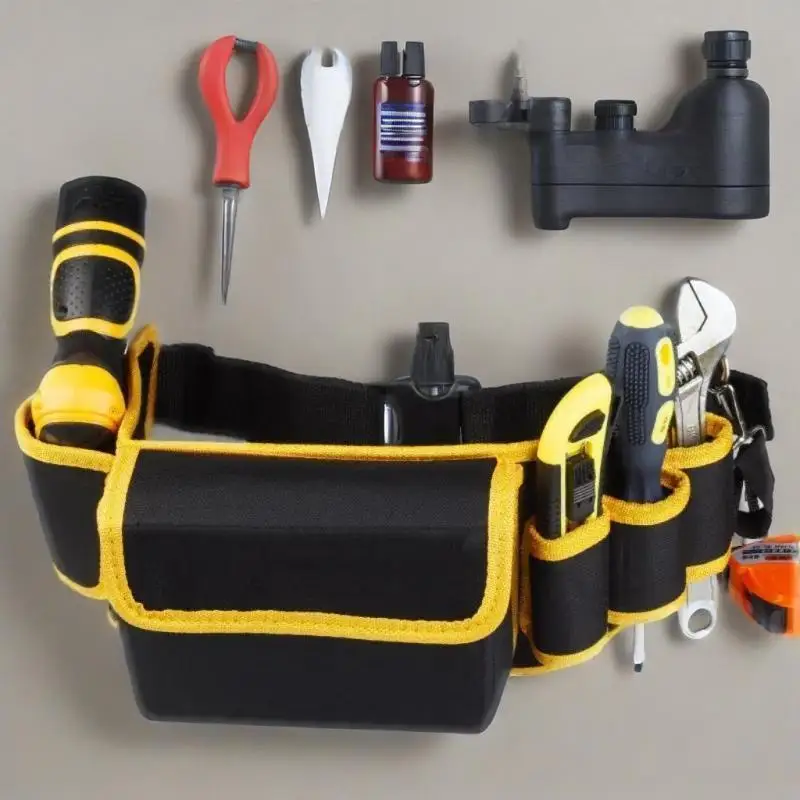Multifunctional Wear-Resistant Tool Pouch, All-in-One Tool Bag & Organizer