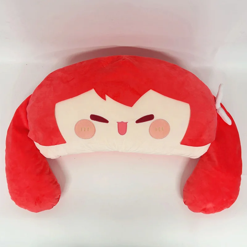 Kasane Teto Plush: travesseiro de abraço com tema de cantor virtual, brinquedo de pelúcia macio e boneca fofa para fãs de anime e vocaloid