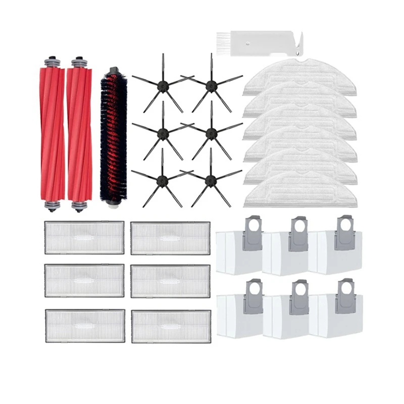 

Фильтр Hepa, пылесборник, запчасти для пылесоса, аксессуары, подходит для Roborock S7 Maxv Plus / S7 Maxv Ultra / G10S Pro / T8plus