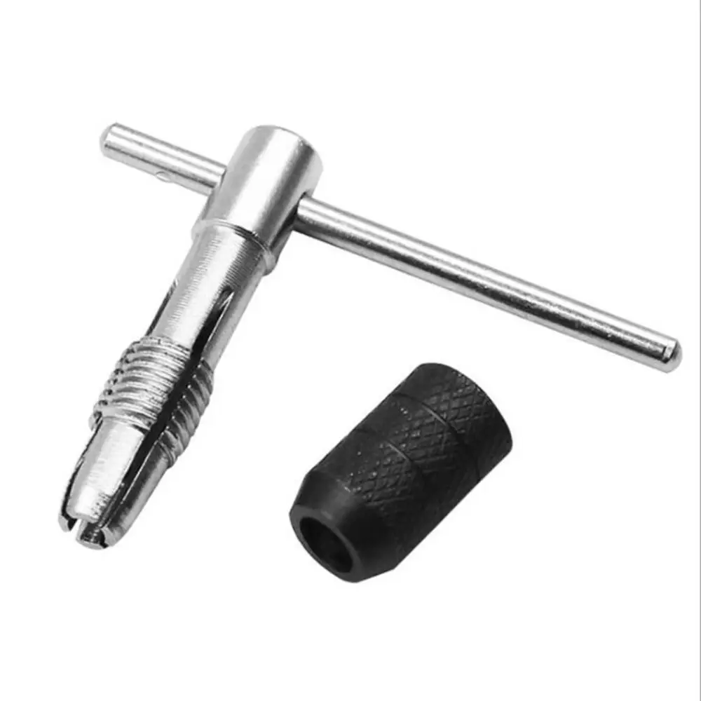 Hand Tool Tap Holder Reversible Tapping Threading Tool Wrench T-handle Single Tap