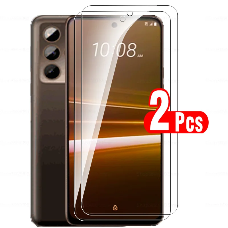 Film de protection d'écran en verre trempé pour téléphone intelligent, protecteurs d'écran, HTC U23 Pro, U23 Pro, U23Pro, 5G, 6.7 pouces, 2 pièces